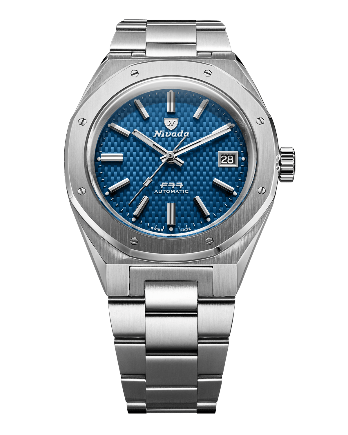 Nivada Grenchen F77 SST Blue MK2 69041A77B