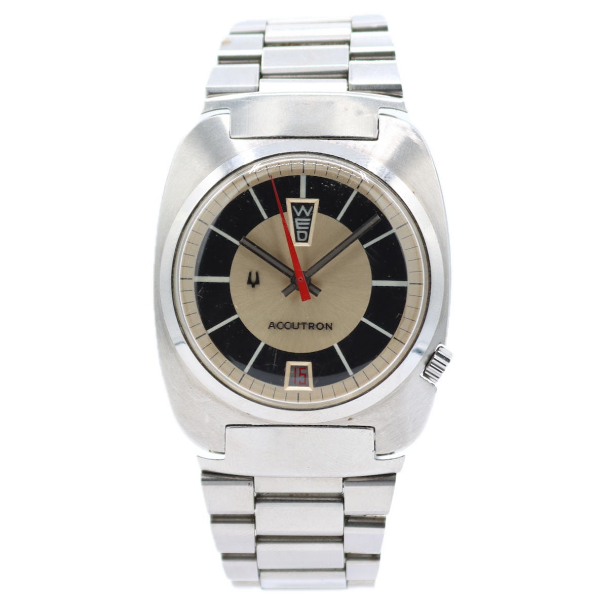 Bulova Accutron Date & Day "AG" C03534 1970