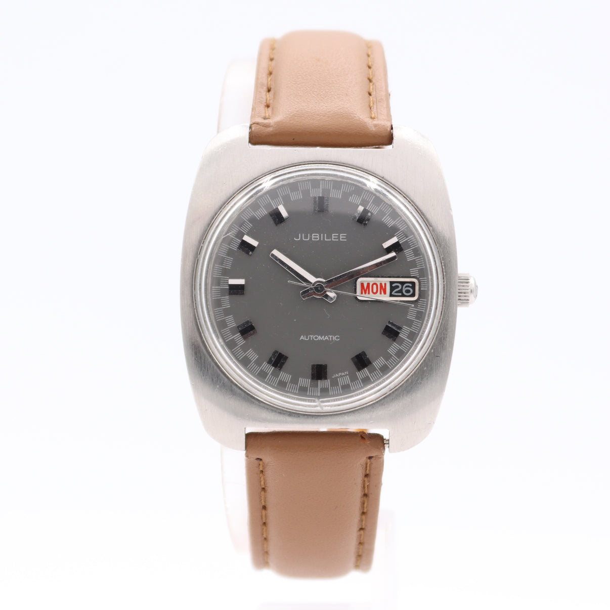 Jubilee Silver Dial Day Date F 504