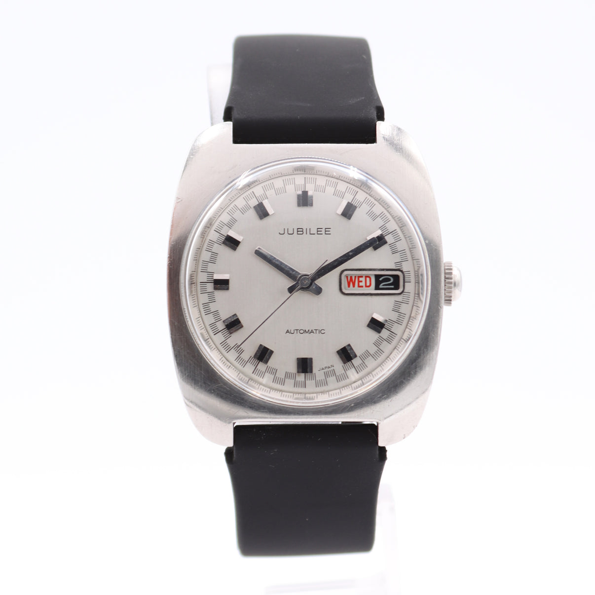 Jubilee Silver Dial Day Date F 504
