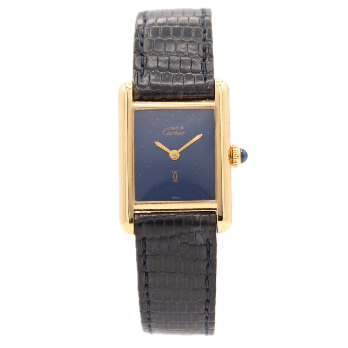 Cartier Tank Vermeil Blue Stardust