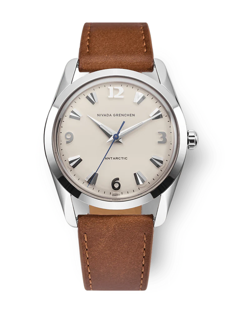 Nivada Grenchen Antarctic Eggshell White Luminova 35004M16