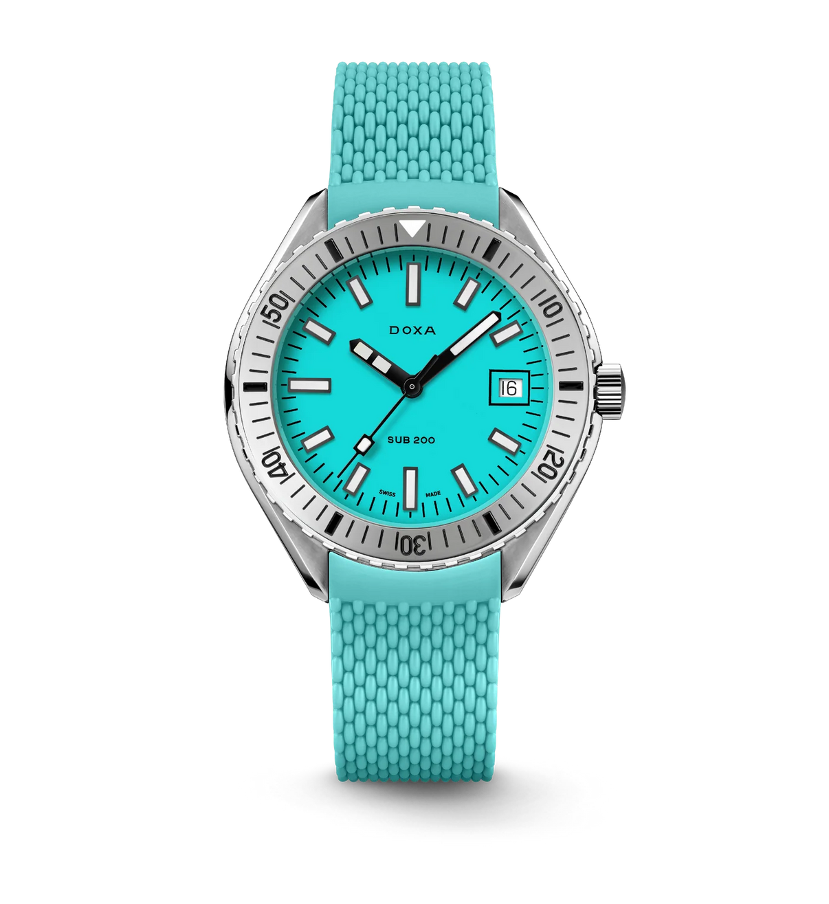 Doxa Sub 200 Aquamarine Short Strap 796.15.241.25