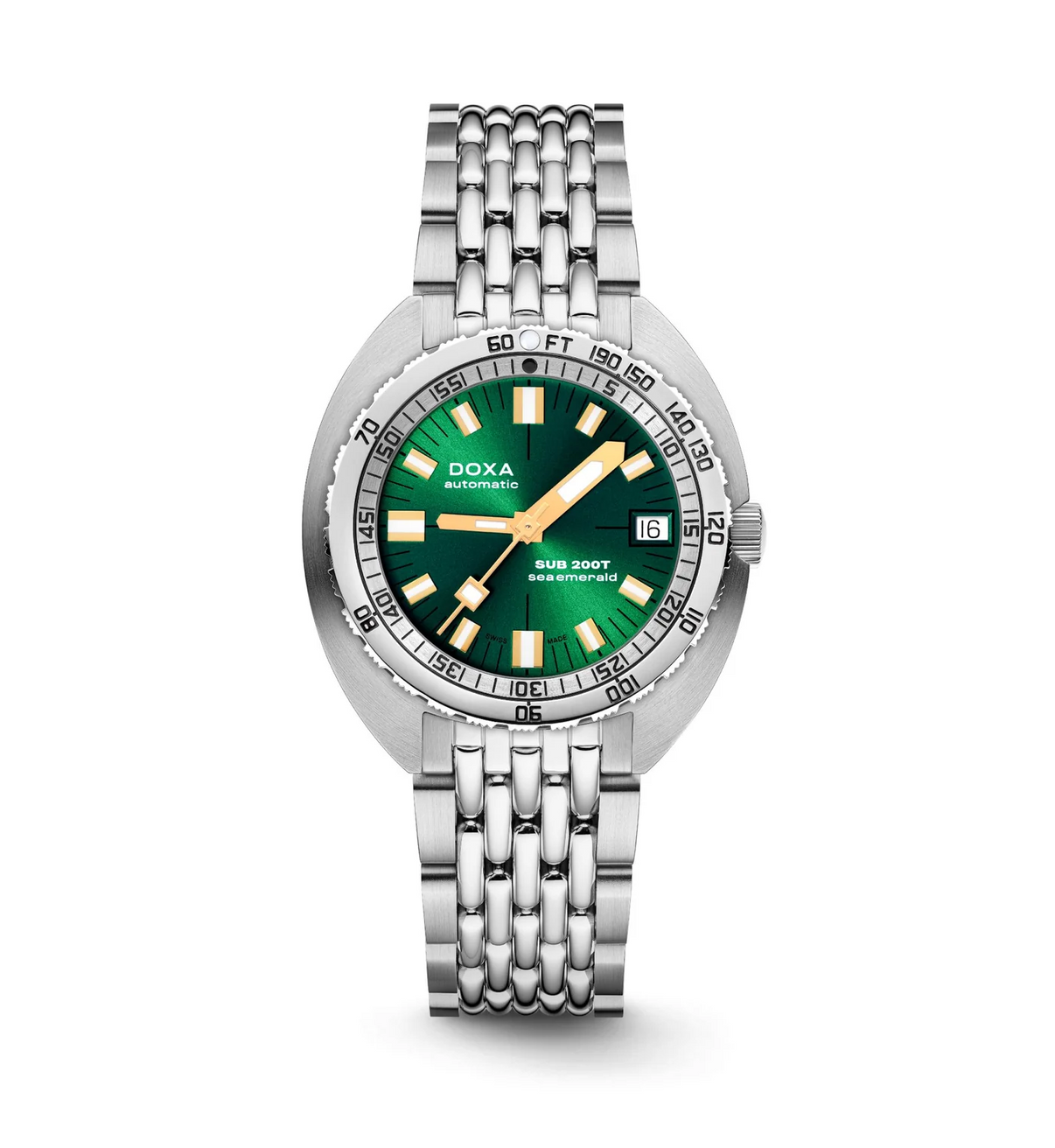 Doxa Sub 200T Sea Emerald Sunray 804.10.131S.10