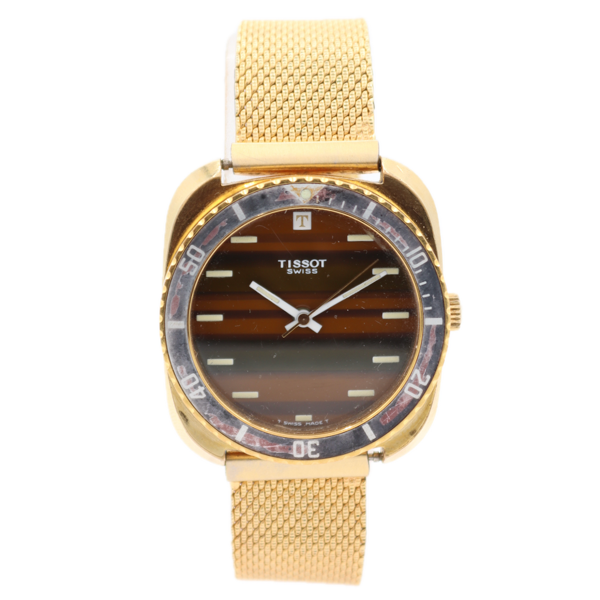 Tissot "Tiger Eye" Striped dial 81510-1