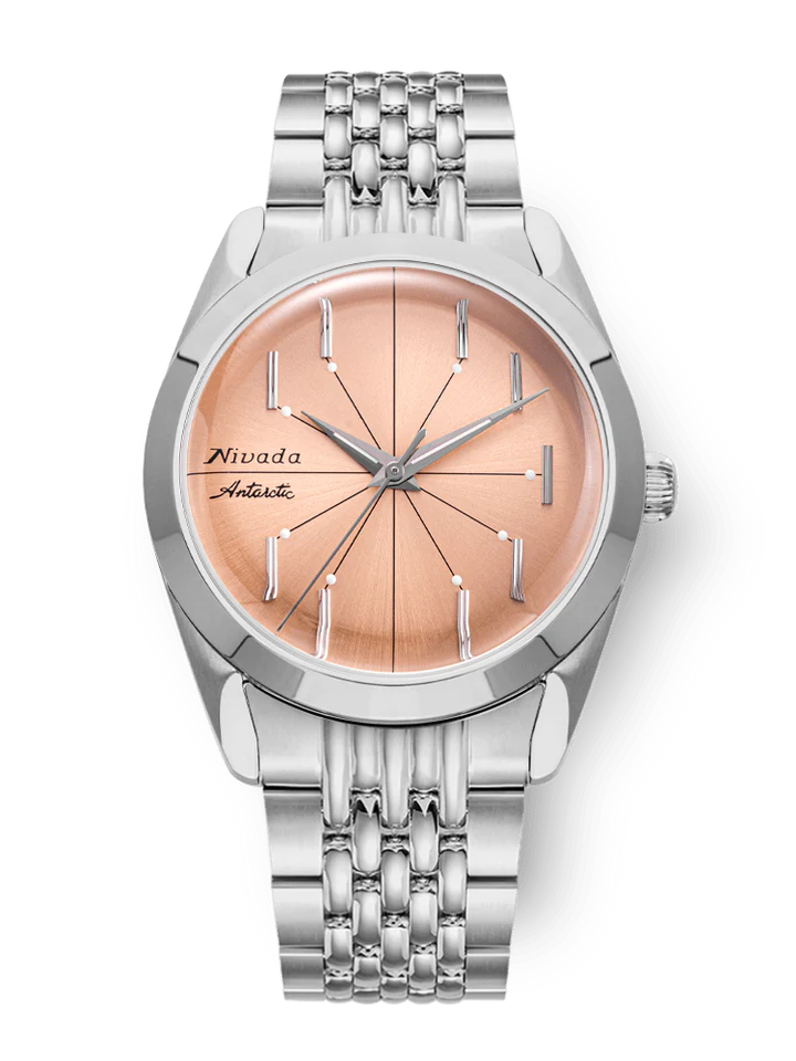 Nivada Grenchen Antarctic Spider Salmon 32050A04