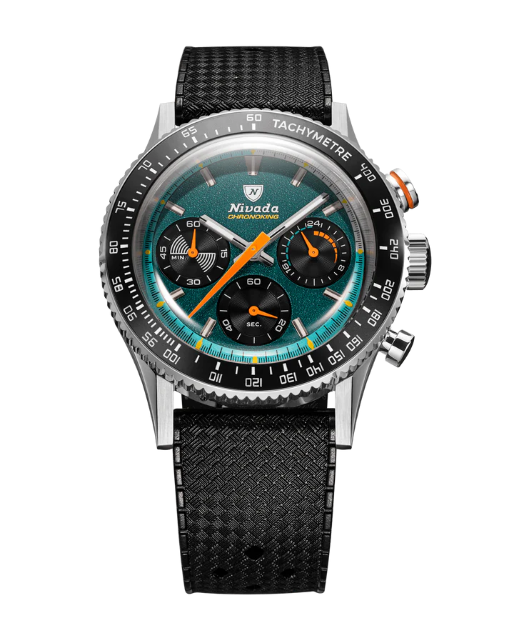 Nivada Grenchen Chrono King MecaQuartz Racing Green 87051Q01