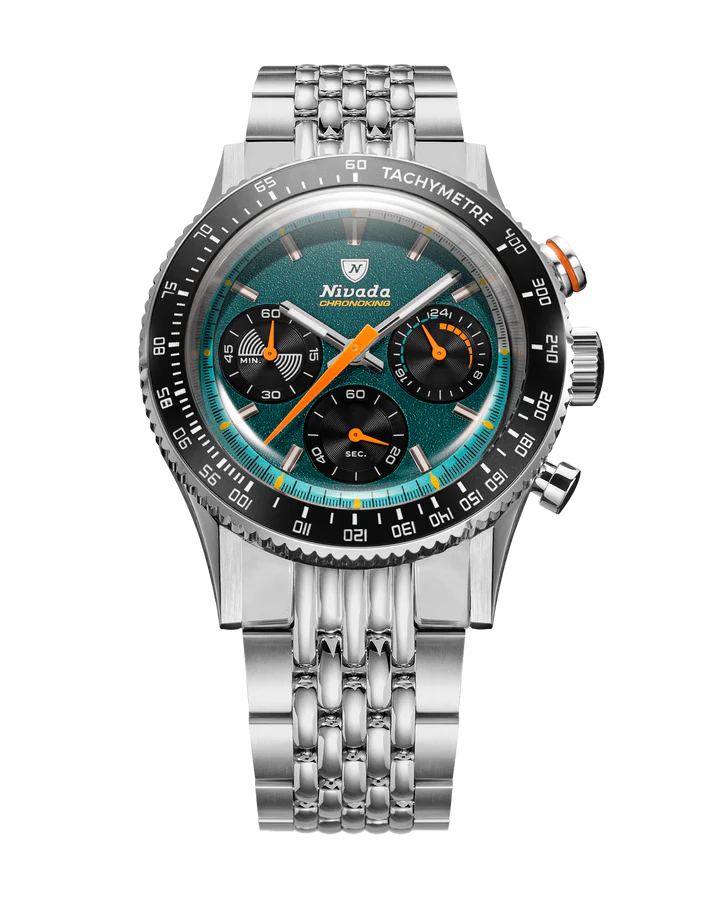 Nivada Grenchen Chrono King MecaQuartz Racing Green 87051Q04