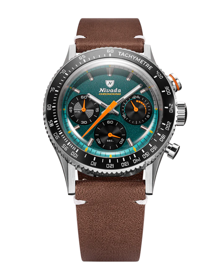Nivada Grenchen Chrono King MecaQuartz Racing Green 87051Q14