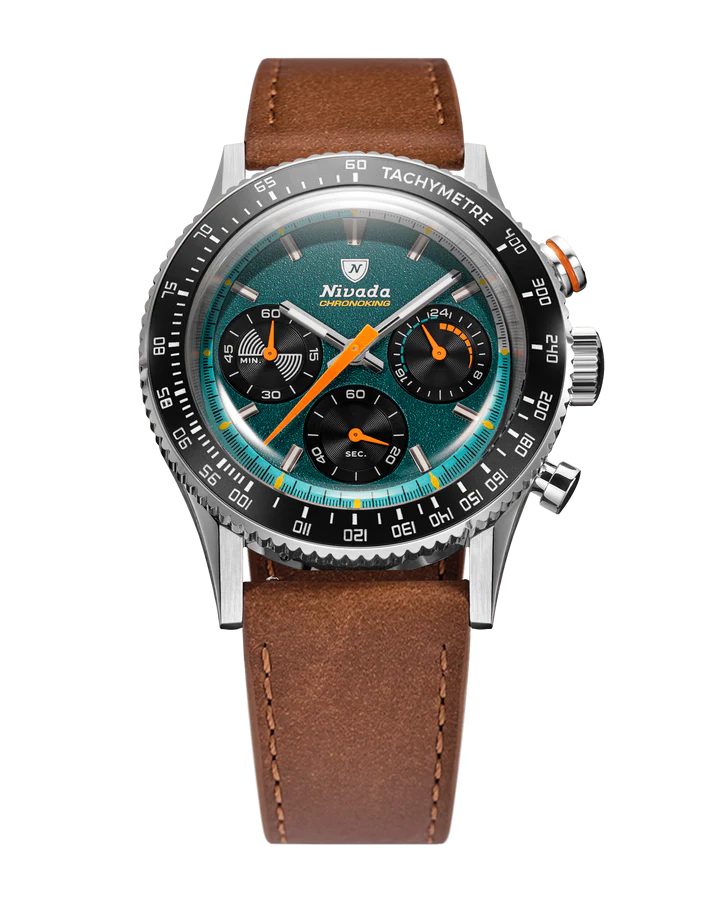 Nivada Grenchen Chrono King MecaQuartz Racing Green 87051Q16