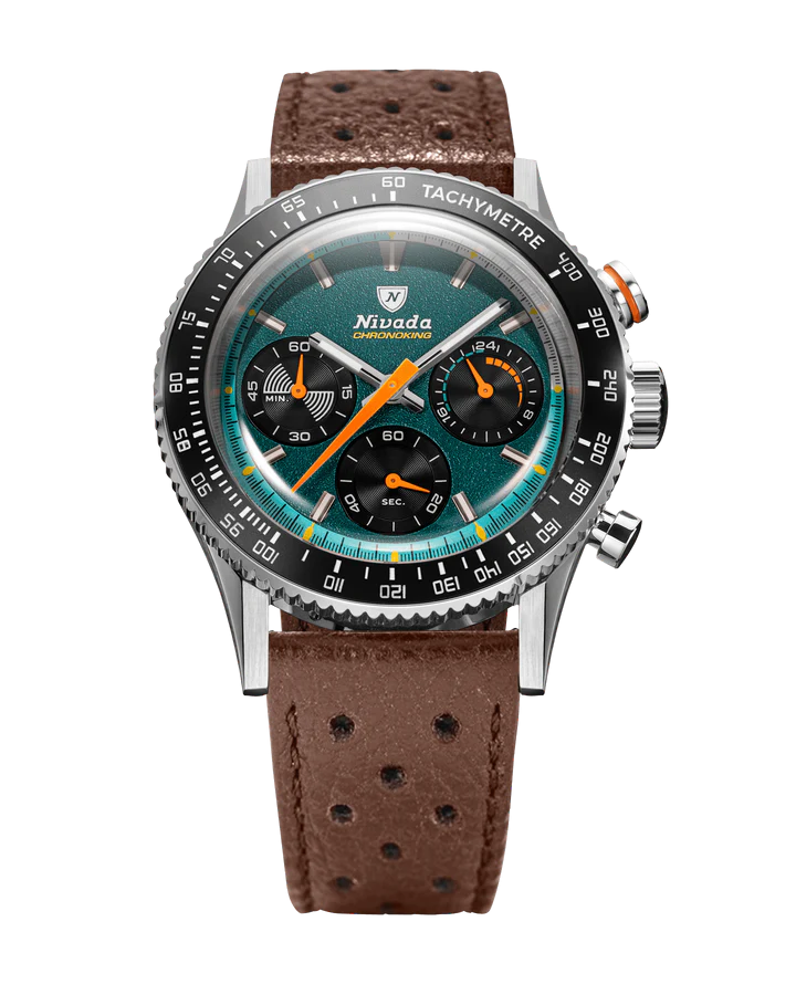 Nivada Grenchen Chrono King MecaQuartz Racing Green 87051Q23