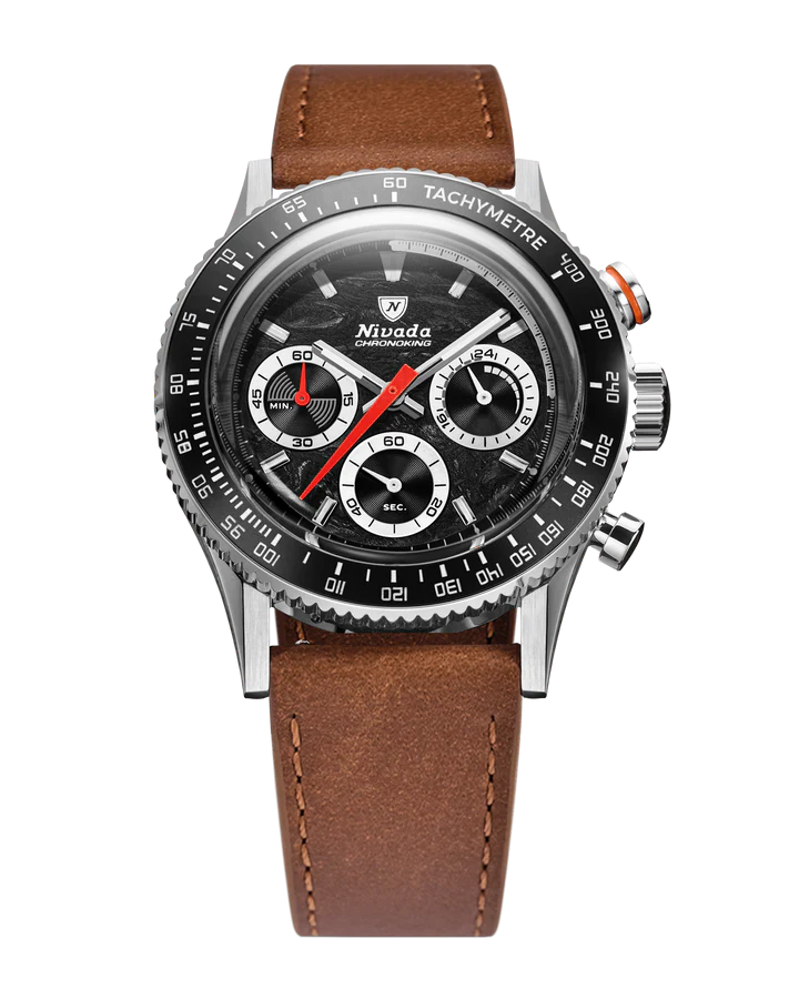 Nivada Grenchen Chrono King MecaQuartz Racing Black 87048Q16