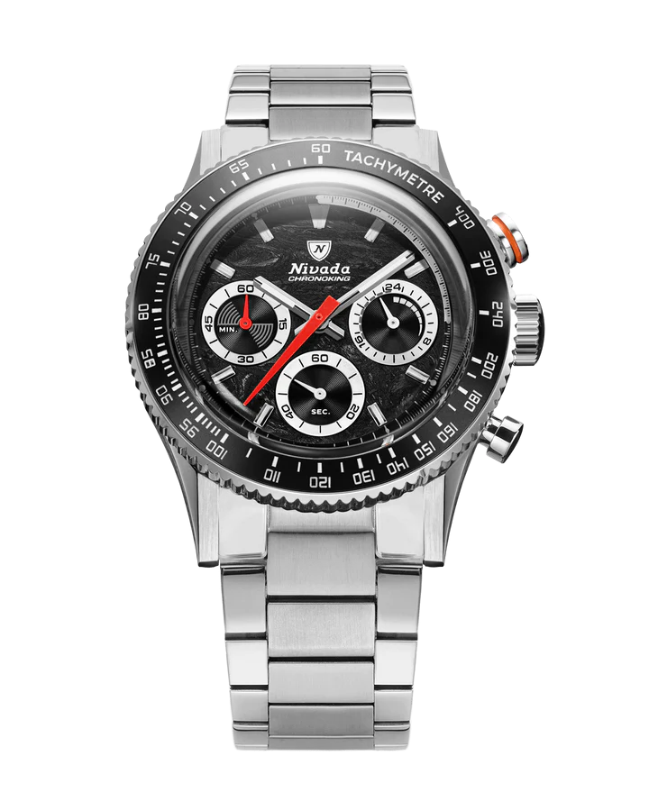 Nivada Grenchen Chrono King MecaQuartz Racing Black 87048Q20