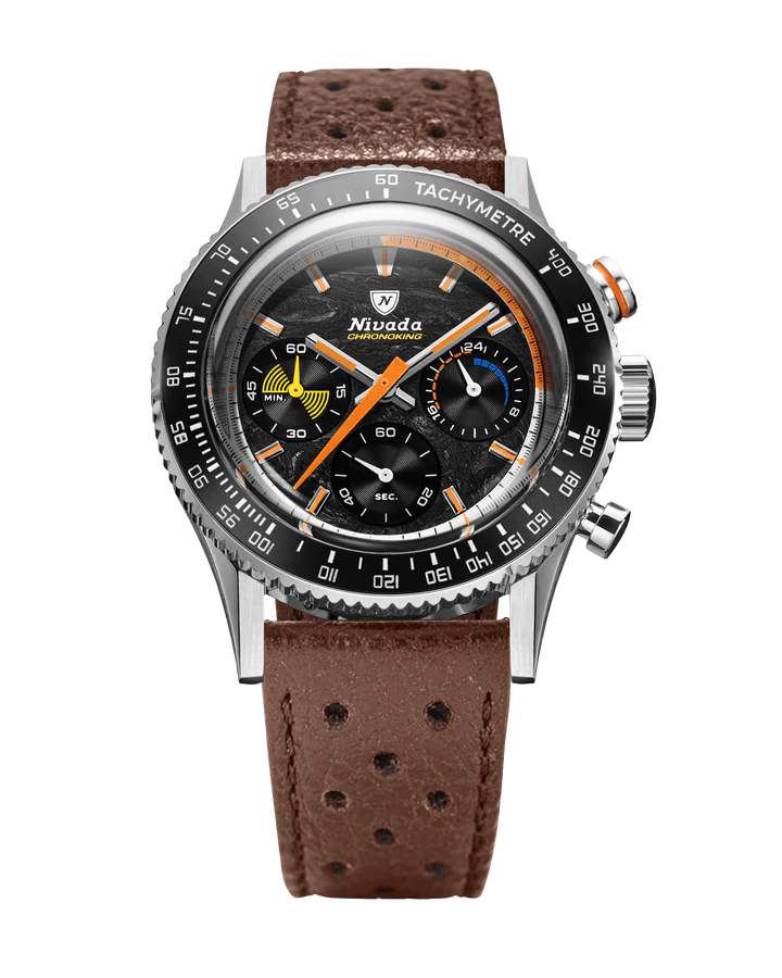 Nivada Grenchen Chrono King MecaQuartz Racing Carbon 87049Q23