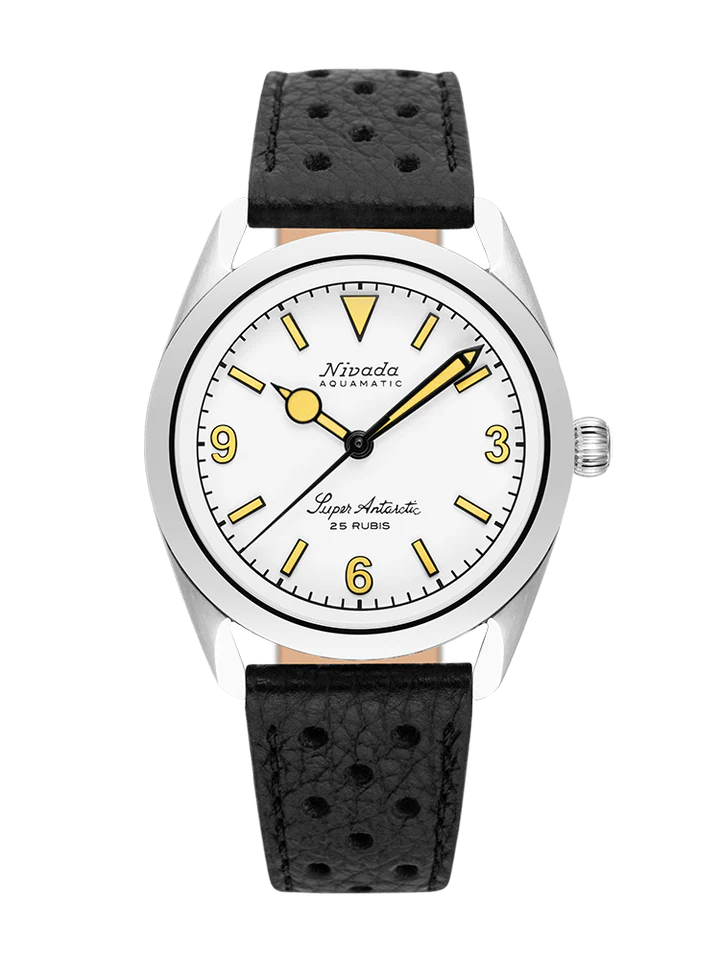 Nivada Grenchen Super Antarctic White 3.6.9 - Beige Luminova 32066A10