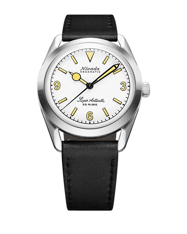 Nivada Grenchen Super Antarctic White 3.6.9 - Beige Luminova 32066A17