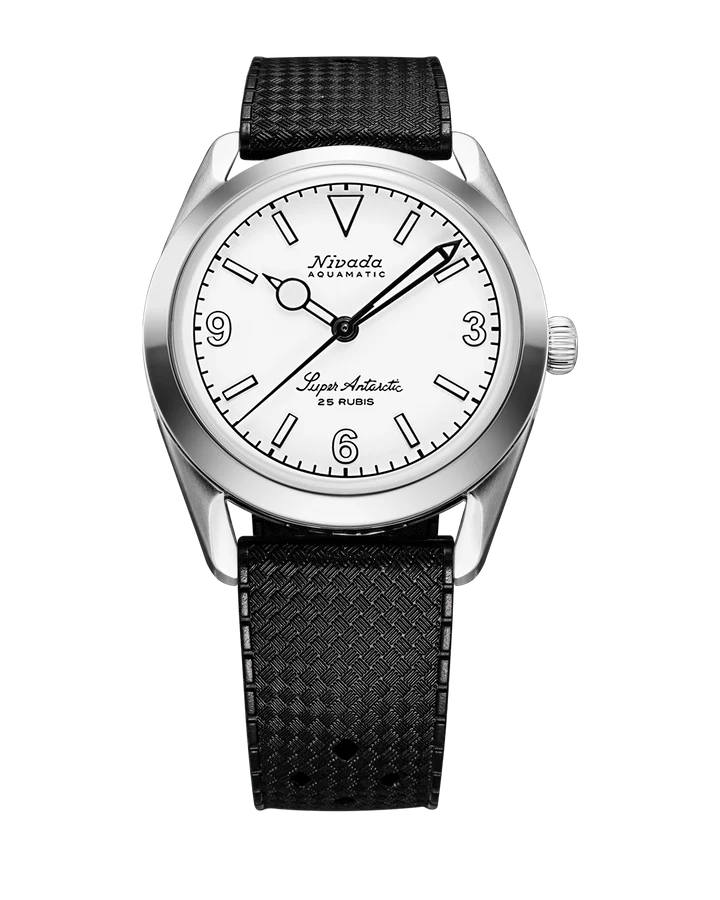 Nivada Grenchen Super Antarctic White 3.6.9 - White Luminova 32067A01