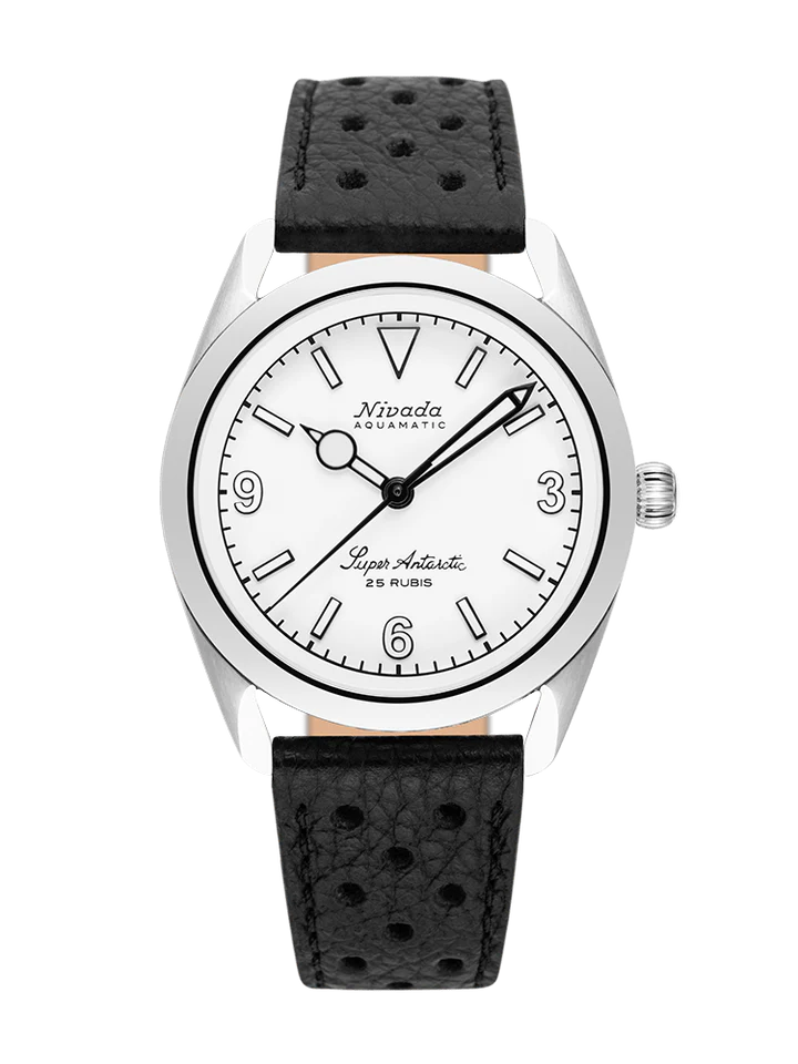 Nivada Grenchen Super Antarctic White 3.6.9 - White Luminova 32067A10