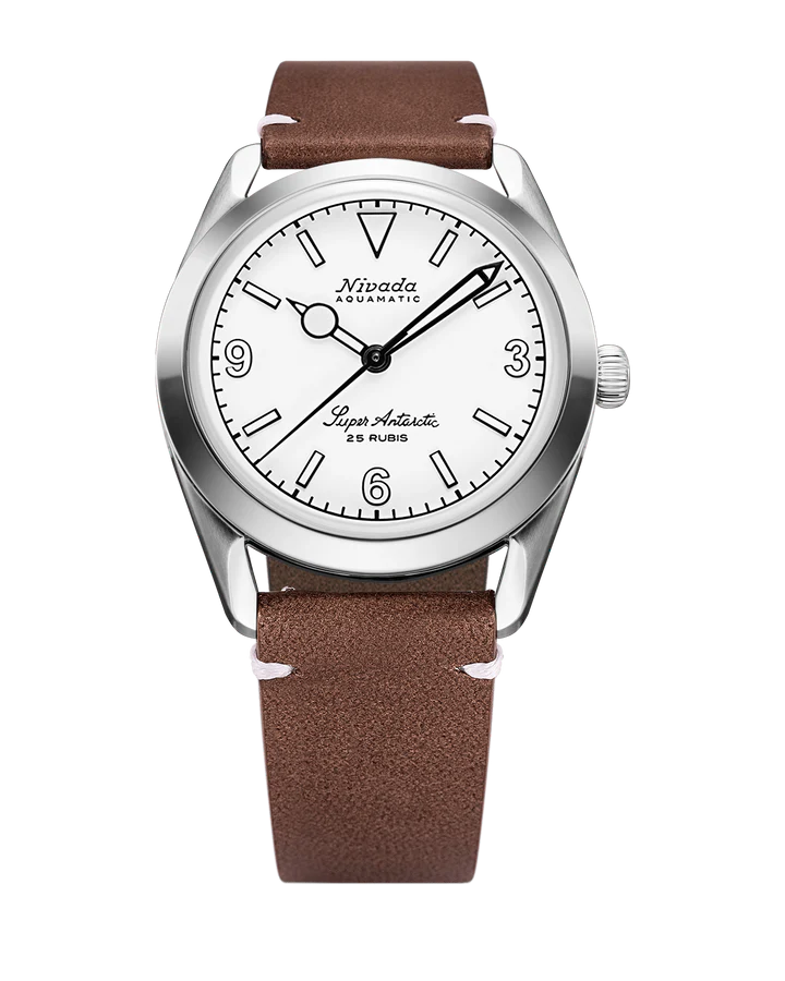 Nivada Grenchen Super Antarctic White 3.6.9 - White Luminova 32067A14