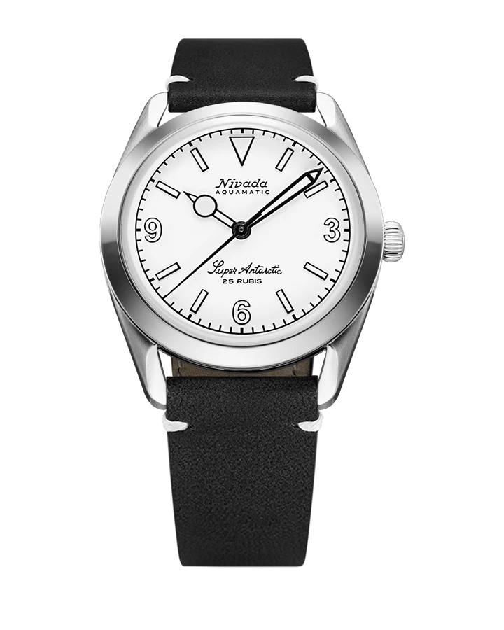 Nivada Grenchen Super Antarctic White 3.6.9 - White Luminova 32067A15