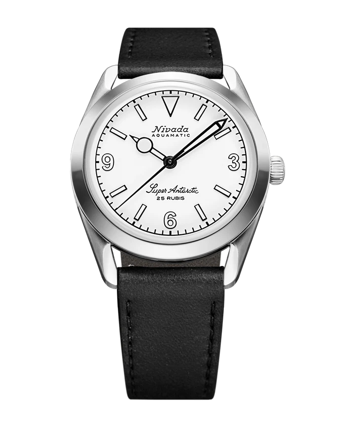 Nivada Grenchen Super Antarctic White 3.6.9 - White Luminova 32067A17