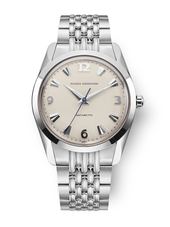 Nivada Grenchen Antarctic Eggshell White Luminova 35004M04