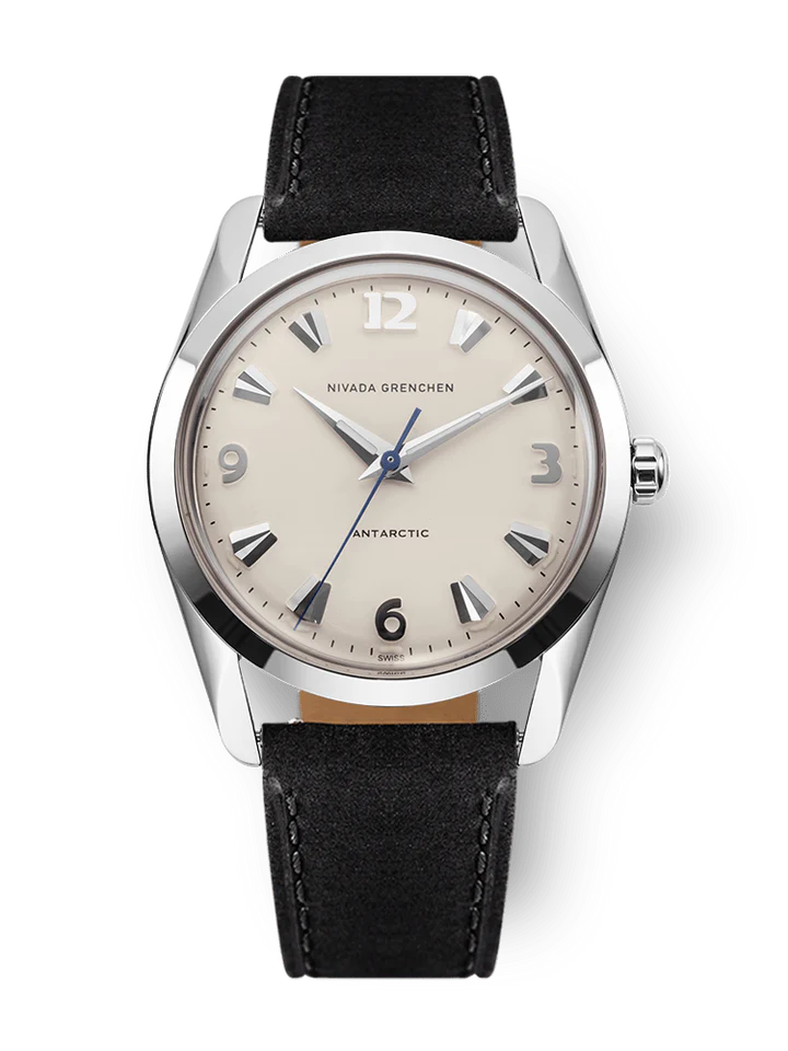 Nivada Grenchen Antarctic Eggshell White Luminova 35004M17