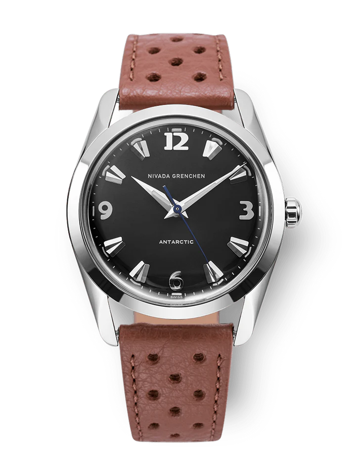 Nivada Grenchen Antarctic Black White Luminova 35002M41