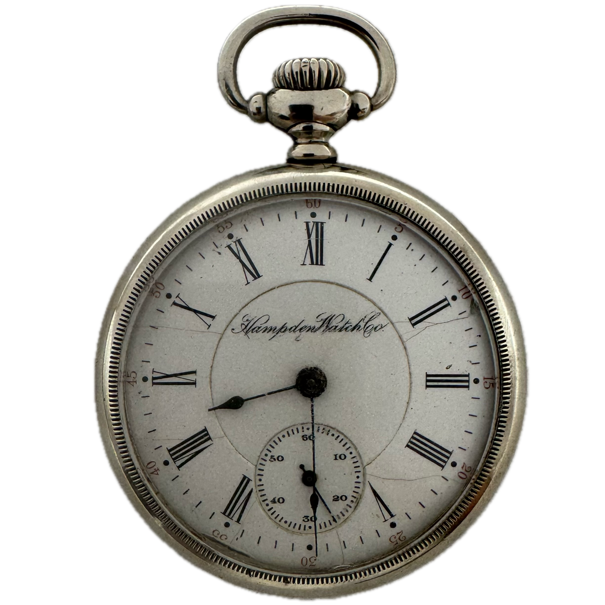 Hampden Watch Co. Smooth Bezel 1883