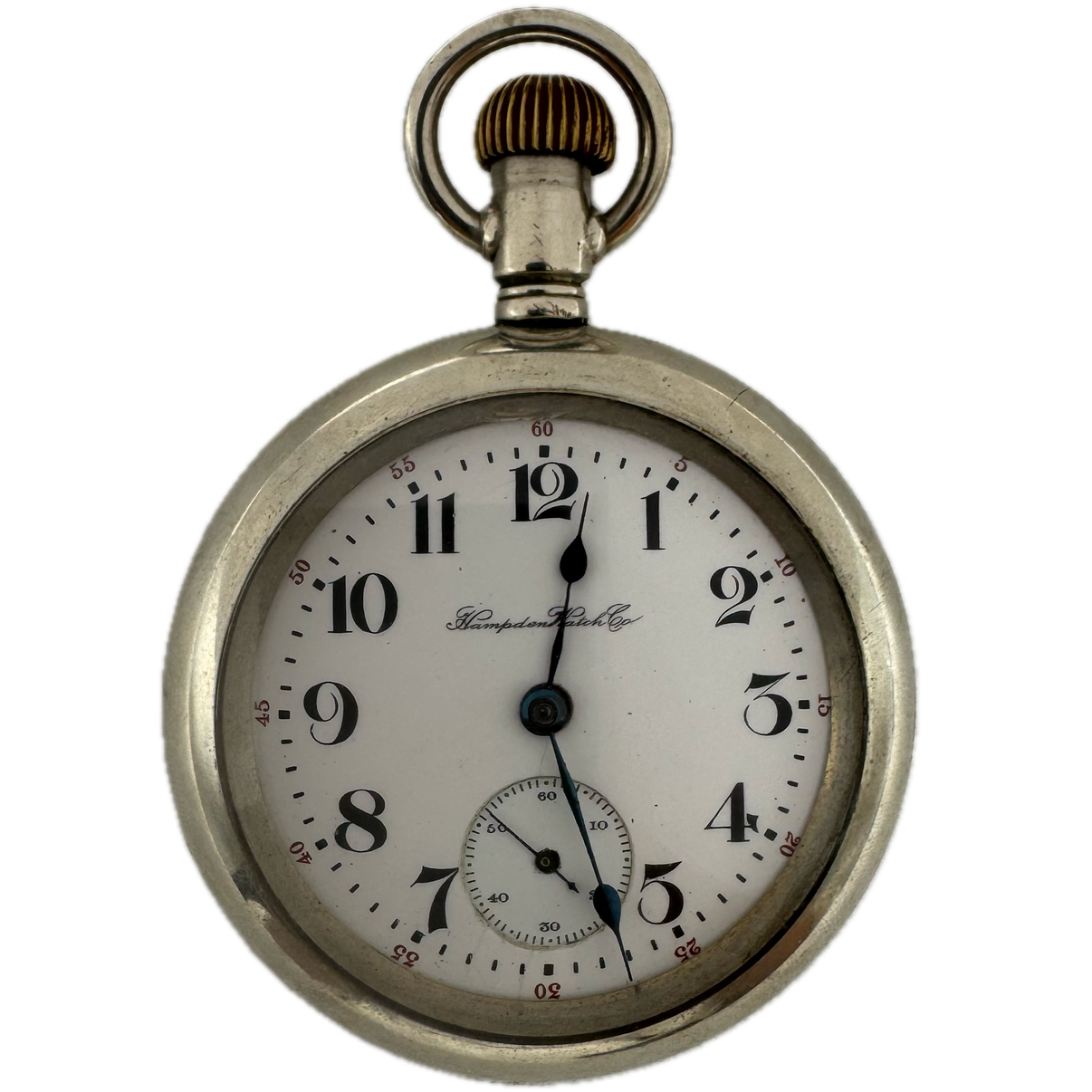 Hampden Watch Co. Single Sunk Dial 1909