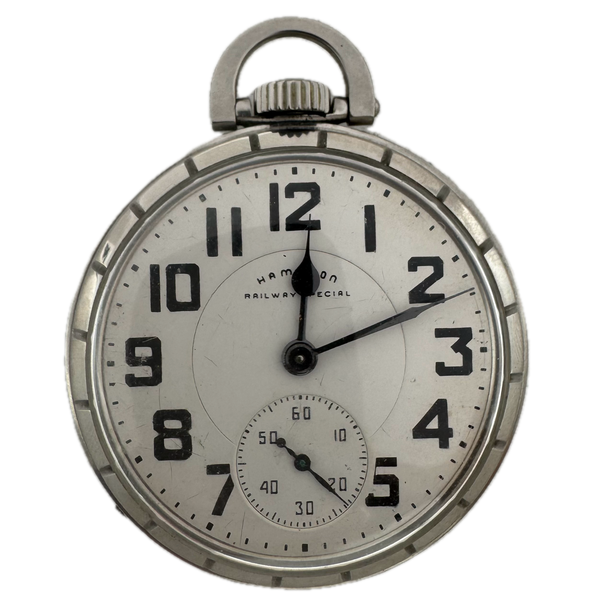 Hamilton Boxcar Dial Railway Special 1955
