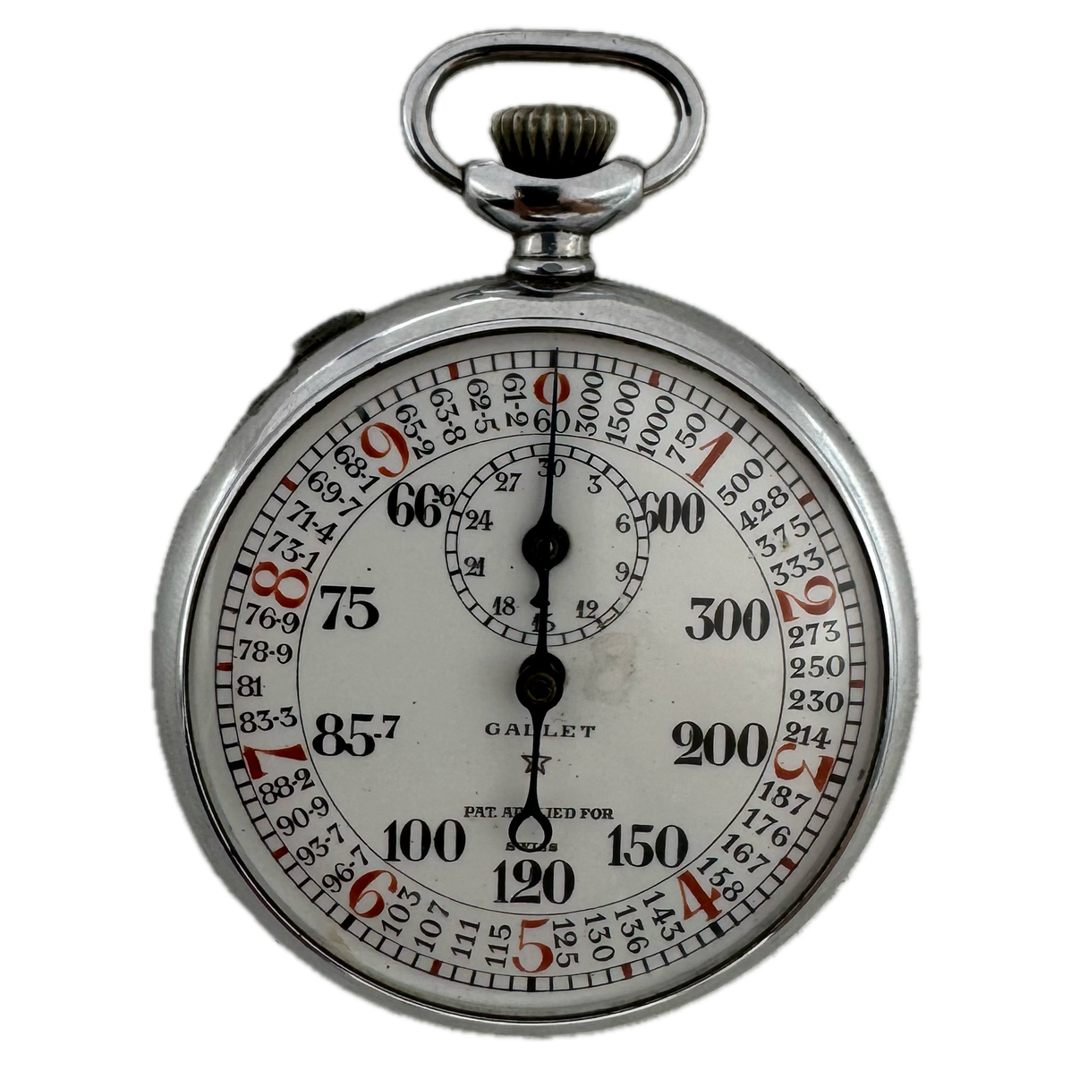 Gallet Multi Scale Dial Stopwatch