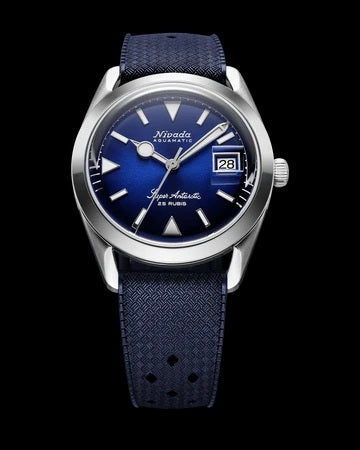 Nivada Grenchen Super Antarctic Blue - 38mm 32076A24