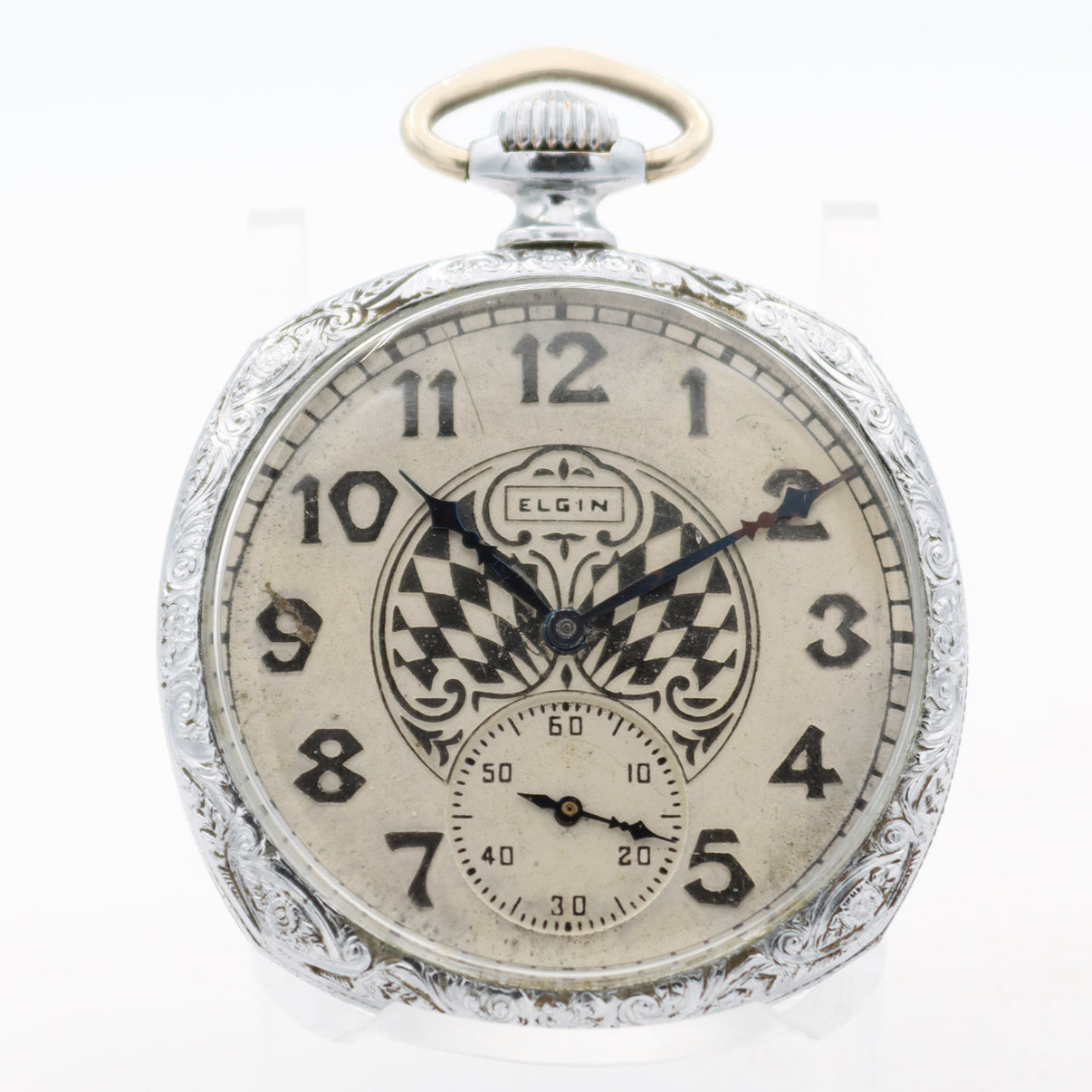 Elgin Fancy Dial Single Sunk 1930
