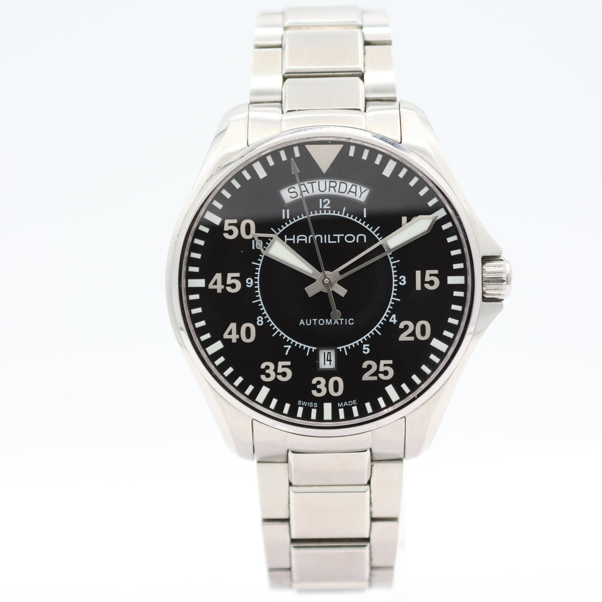 Hamilton Khaki Pilot Day Date H646150 N/A