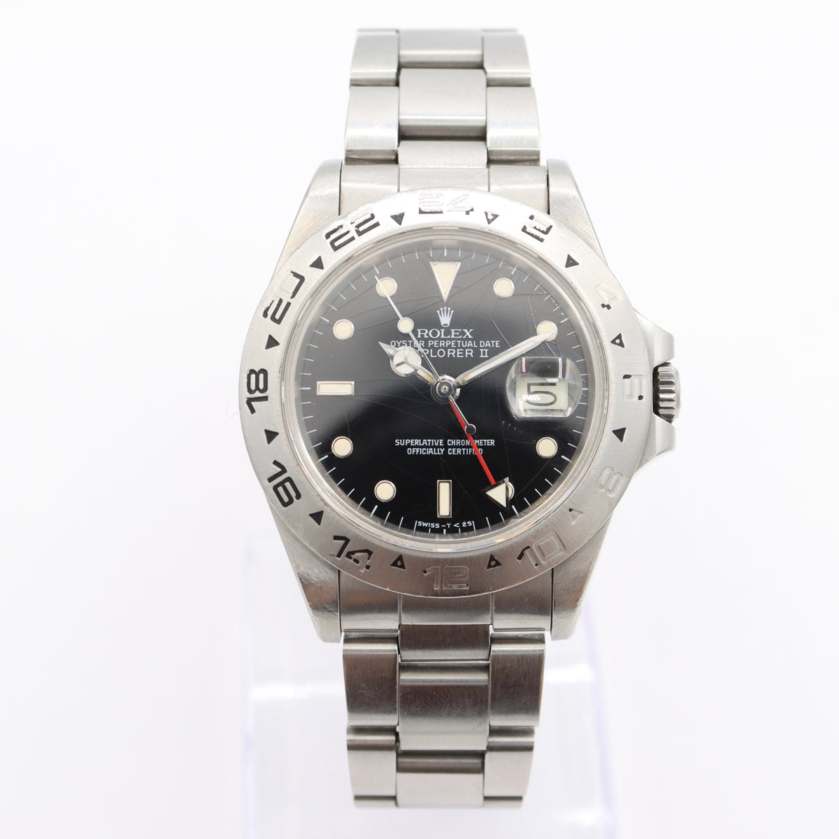 Rolex Explorer II GMT Spider Dial 16550 1986