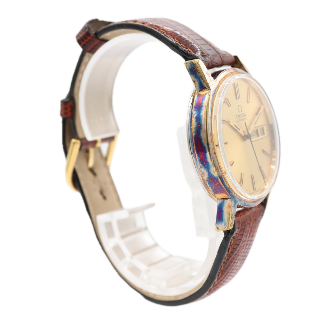 Vintage Omega 166.0117 Day-Date Men's Automatic Wristwatch 1020