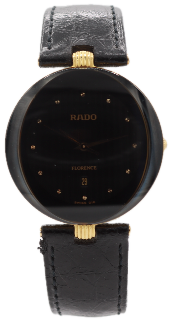 Rado R41761165 Florence Ladies Quartz Wristwatch Swiss Steelw/ Box & Hang Tag