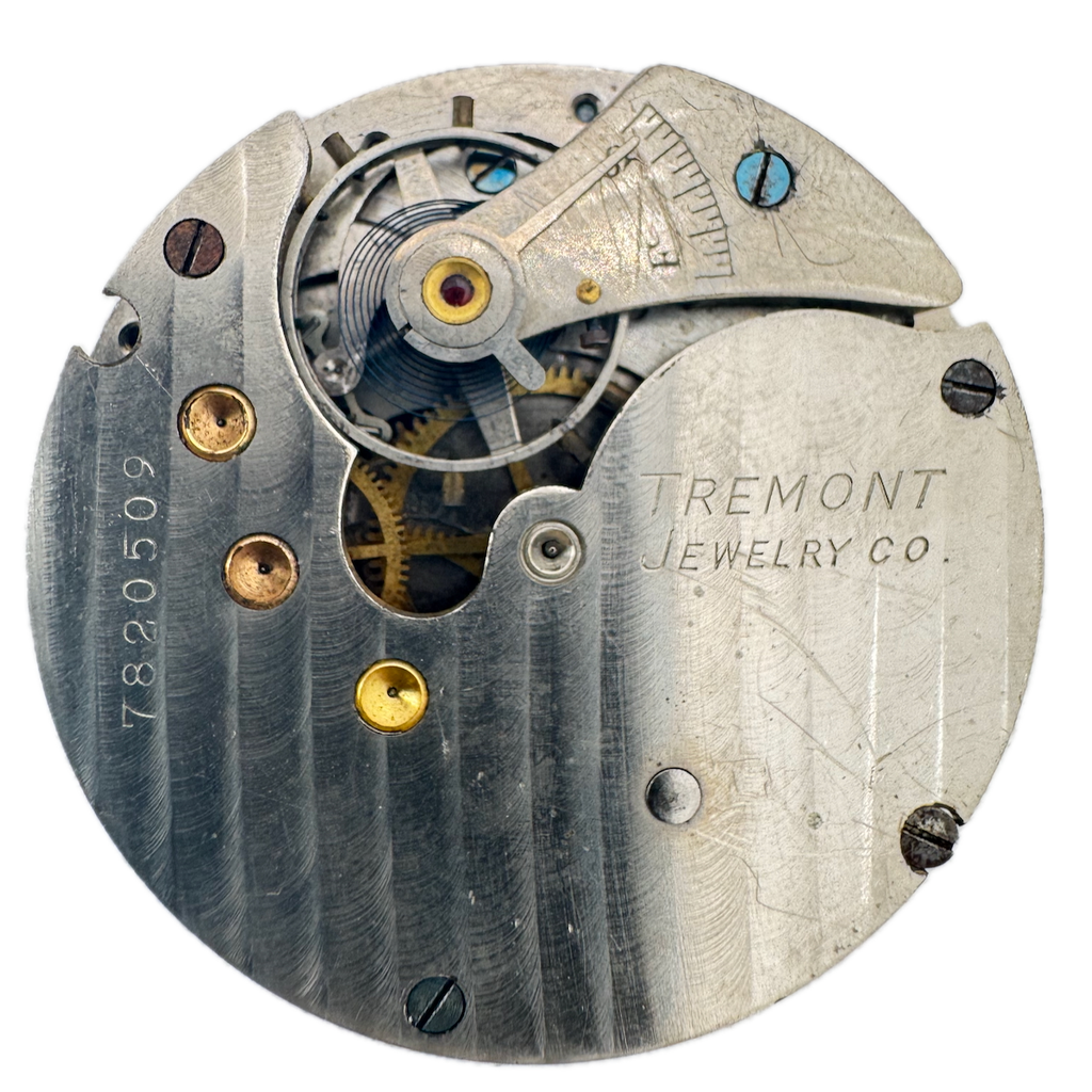 Antique 16s 1857 Tremont Mechanical Open Face Pocket Watch Movement Boston USA