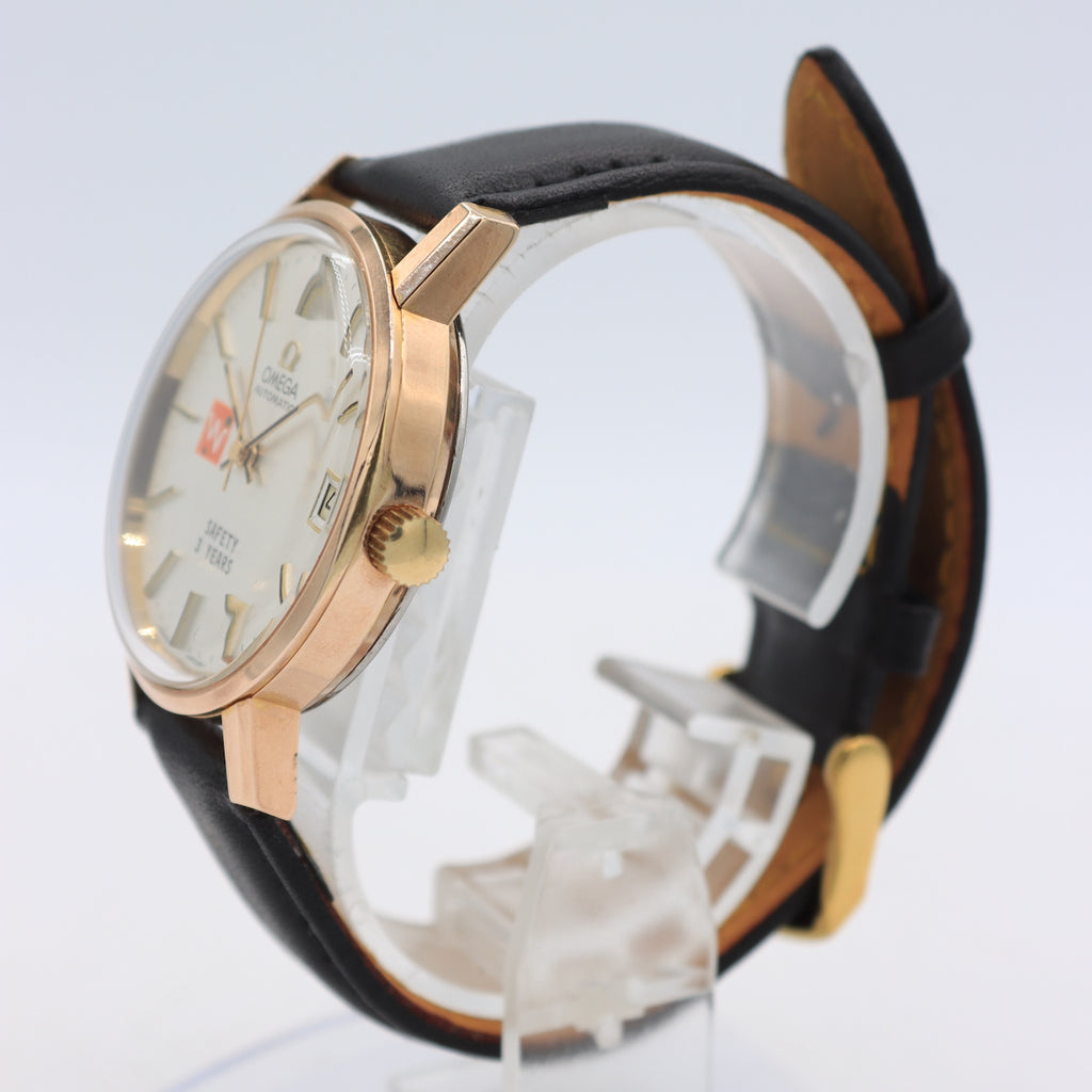 Vintage Omega 166.0202 Walker Logo Dial Men's Automatic Wristwatch