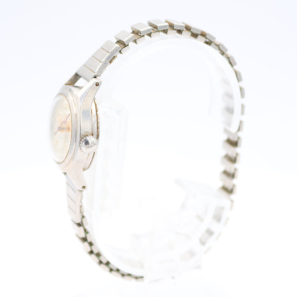 Vintage Bulova 1579 Cocktail Ladies Mechanical Wristwatch 7 BUC Swiss Steel