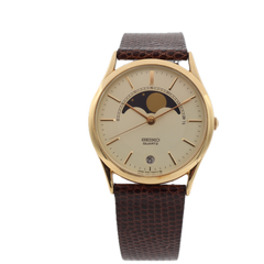 Vintage Seiko 7434-7009 Lunar Calendar Men's Quartz