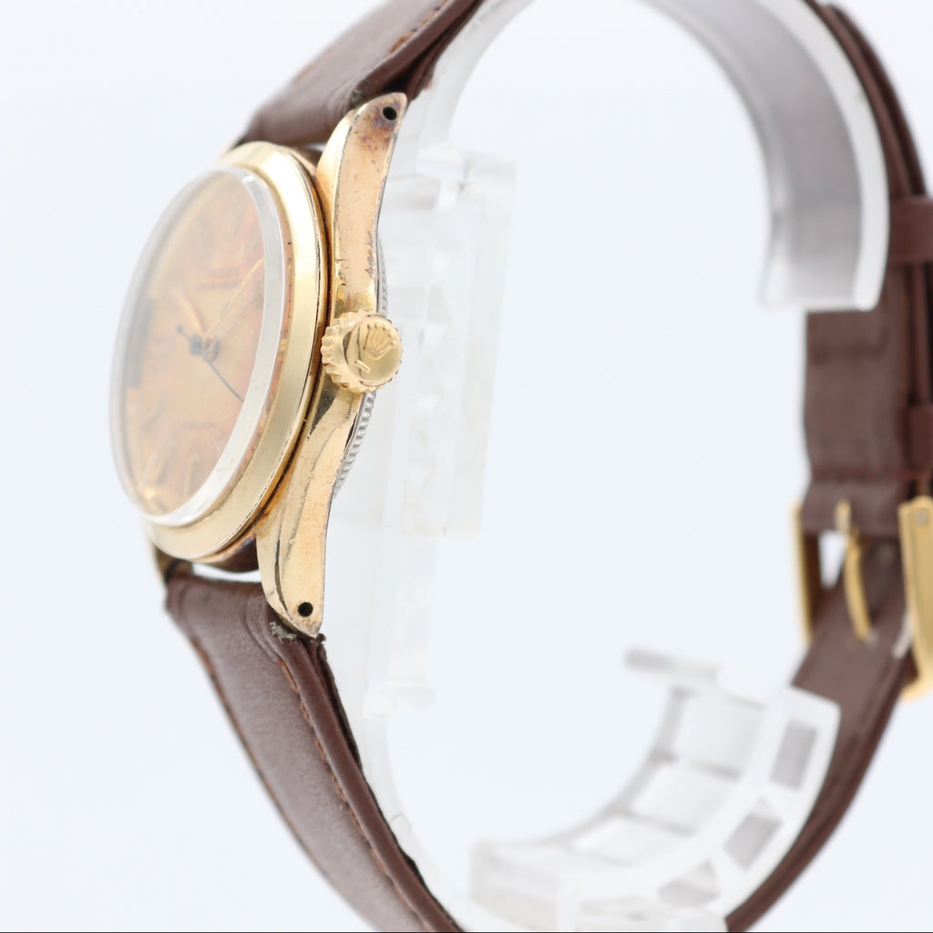 ROLEX アンティークK18　オイスター6418 スピードキング プレジション ロレックス アンティークK18 オイスター6418 スピードキング