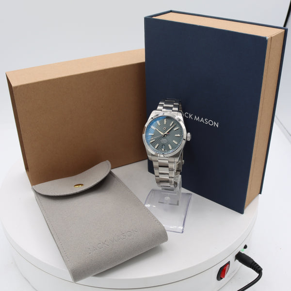 Jack Mason Canton Men's Automatic Wristwatch La Joux Perret G100 Swiss Steel