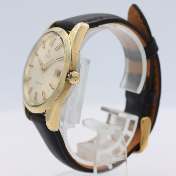 Vintage Omega CD 166.010 Seamaster Men's Automatic Wristwatch 562 Gold Capped
