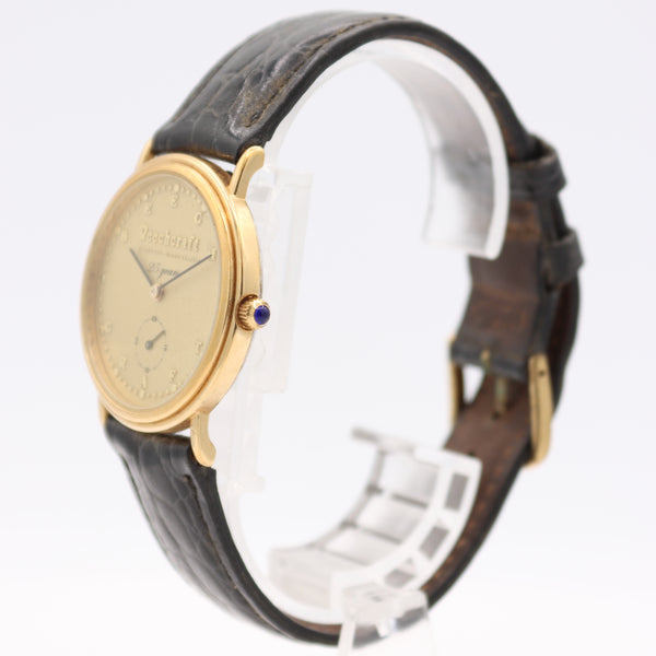 Vintage 33mm Hamilton 6210 Beechcraft Award Men's Quartz Wristwatch Gold Tone