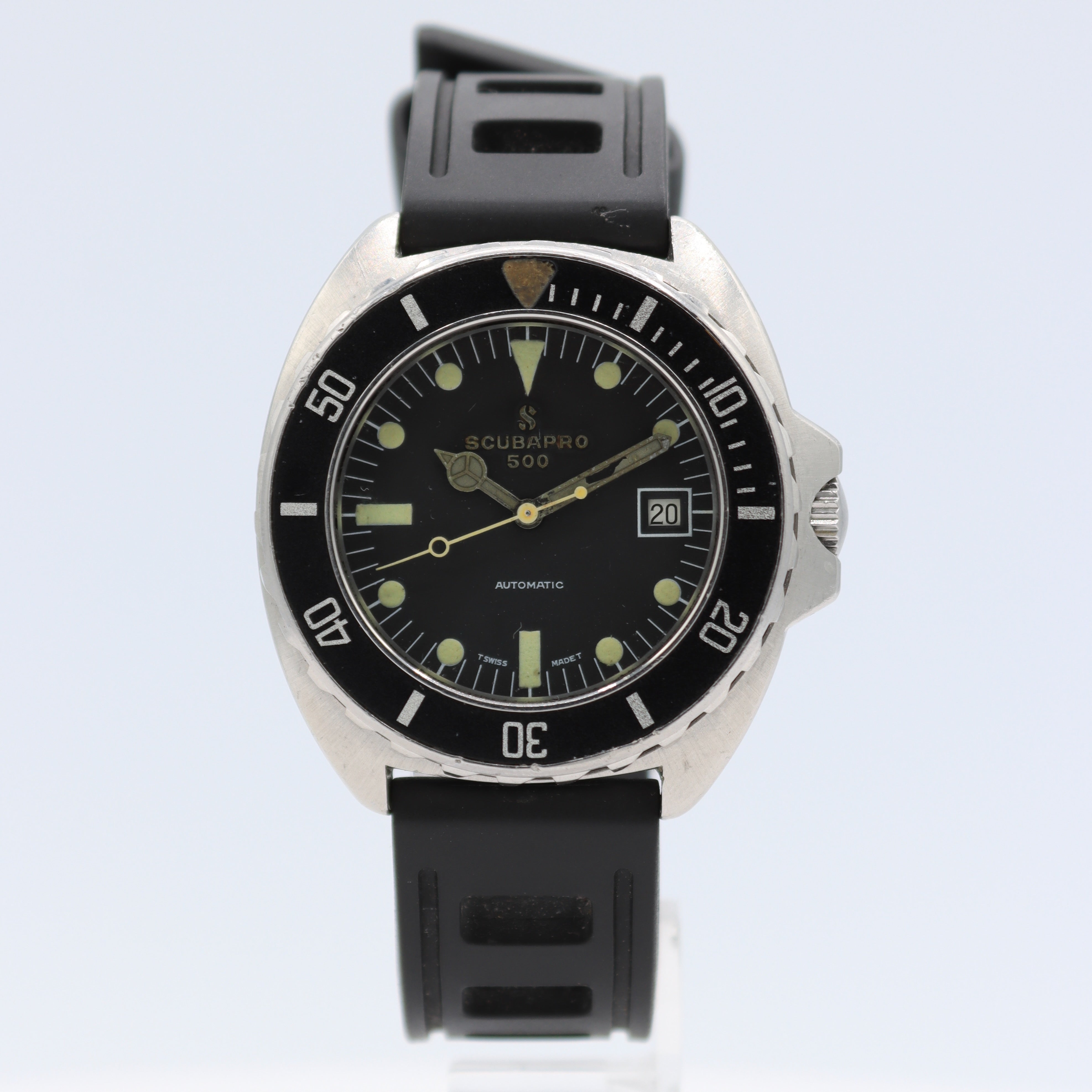 Vintage 41mm Scubapro 500 Diver Men's Automatic Wristwatch 2784