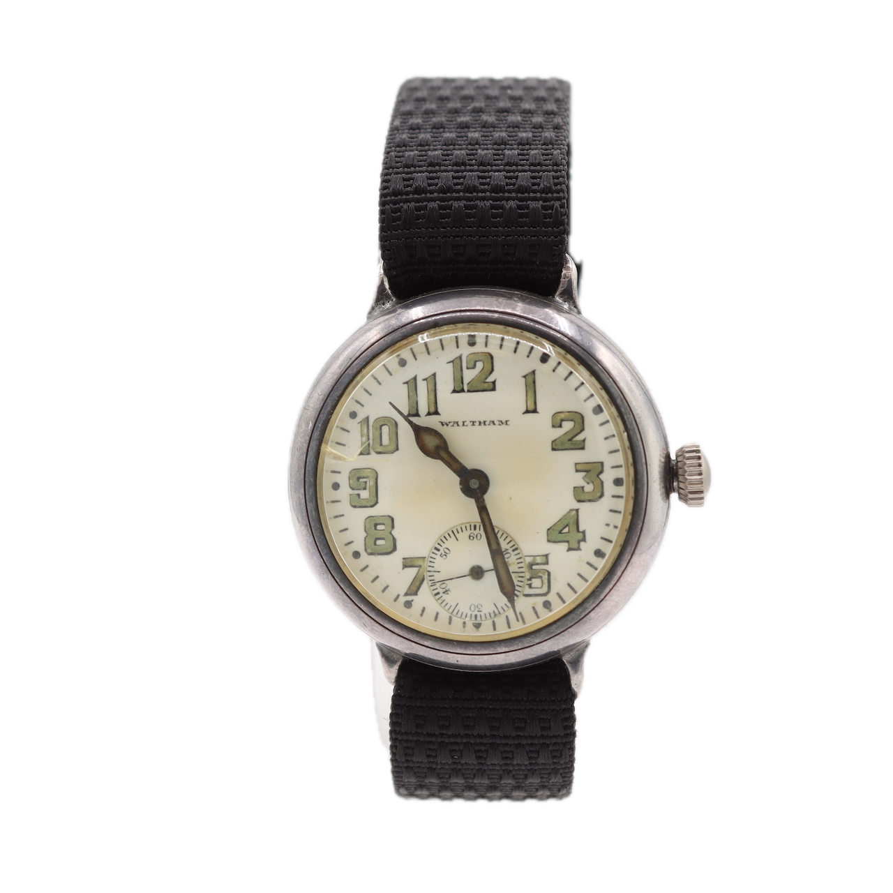 Vintage 1916 Waltham WW1 Trench Depollier Men's Wristwatch 365