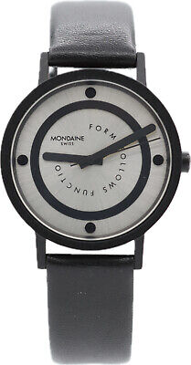 33mm Mondaine Form Follows Function Unisex Quartz Wristwatch Swiss Made