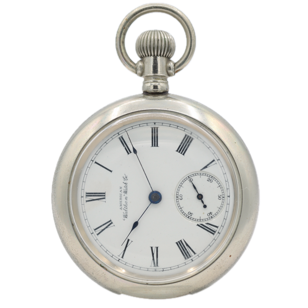 Antique 18s 1903 Waltham 15j Mechanical Hunter Pocket Watch 820 Silverode USA